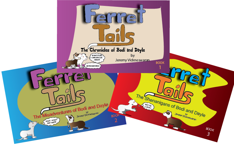Ferret Tails three books